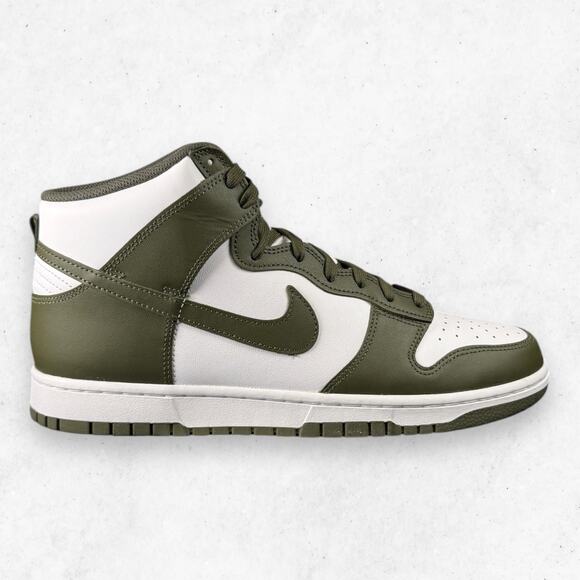 Nike Dunk High Retro Men\'s Shoes Cargo Khaki Men 11.5 DD1399-107 2022 NWB main image 5